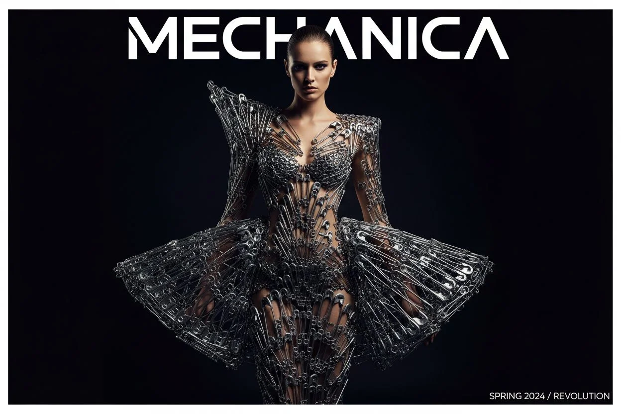 Safety Pin Exoskeleton Couture