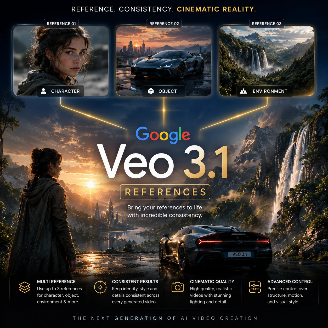 Google Veo3.1 References