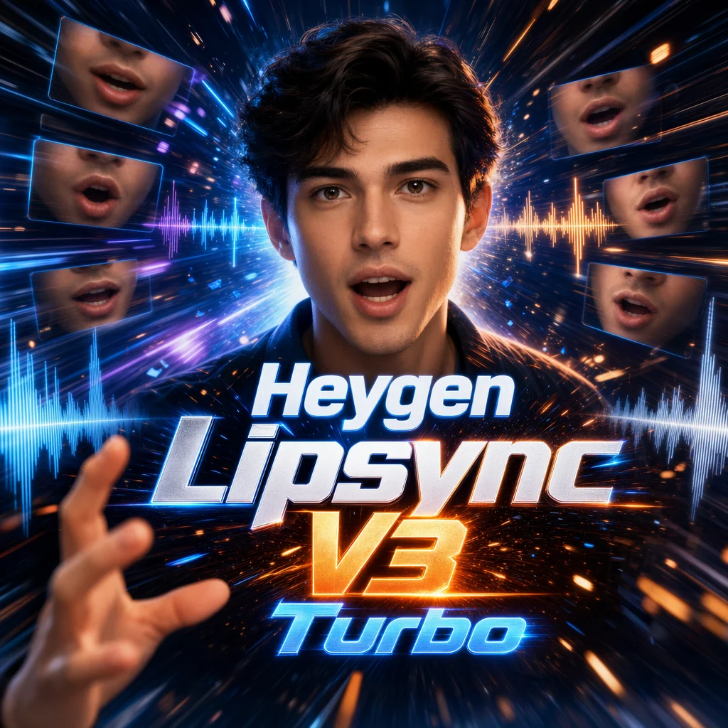 Heygen V3 Lipsync Turbo