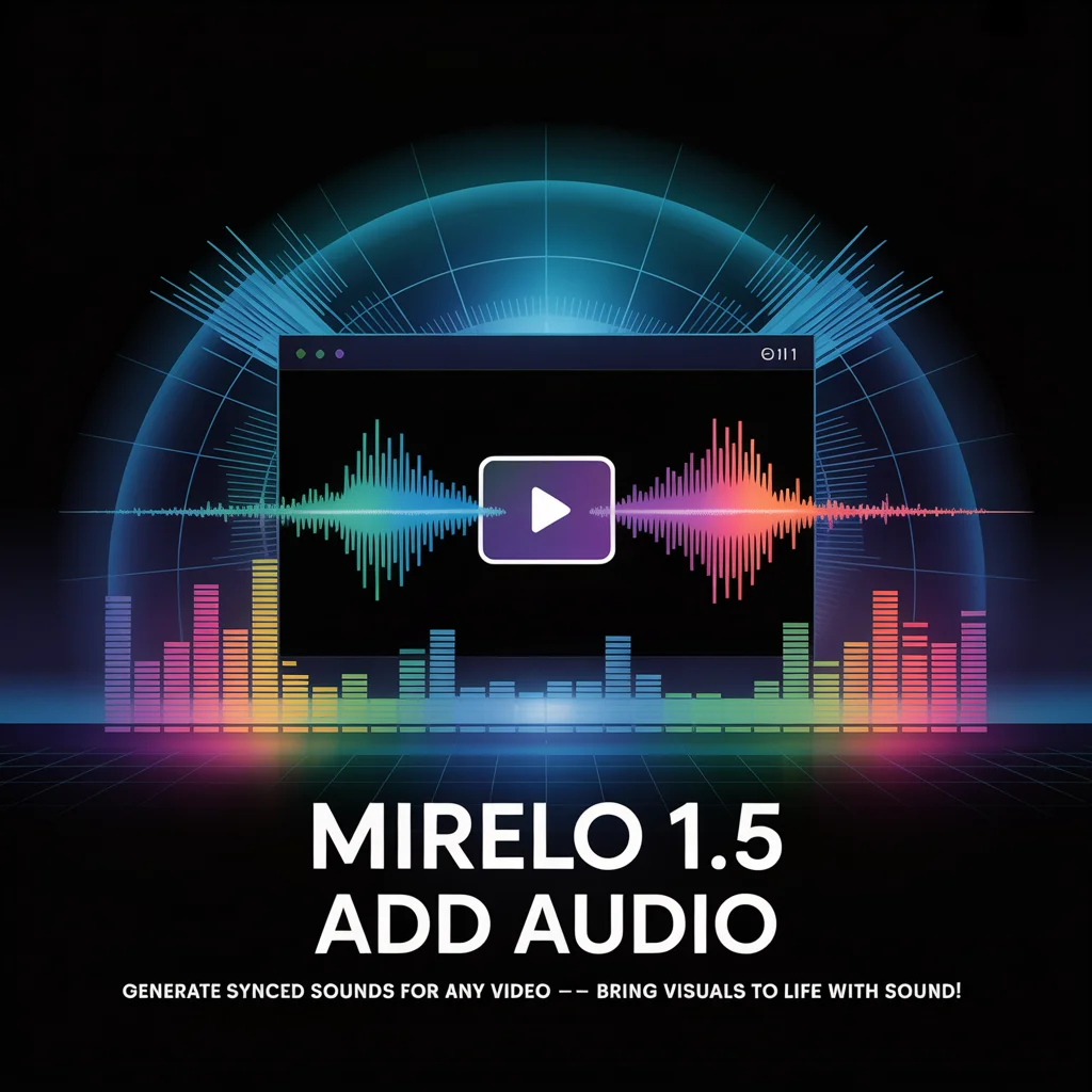 Mirelo 1.5 Add Audio
